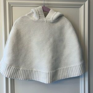 EUC toddler sweater poncho
